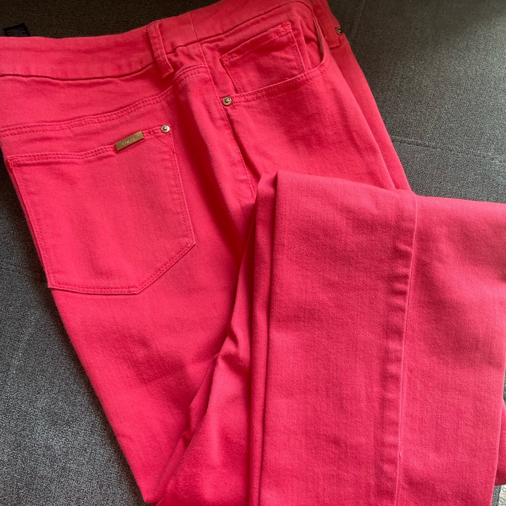Chicos Red slim pants
